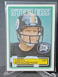 TERRY BRADSHAW Pittsburgh STEELERS 1983 TOPPS Football Card #358 - Picture 1 of 2