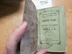 Cristoforo Colombo e la scoperta dell'America - G.B. Lemoyne - 1873 Sales - Foto 1 di 2