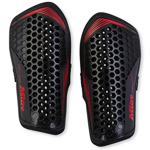 Mitre Aircell Carbon Shin pads Slip In Black & Red Size Small 120cm - 140cm (4) - Picture 1 of 1