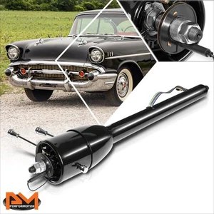 For 55-59 Chevy GM MT Manual Floor Shift Hot Rod Tilt 28" Long Steering Column - Picture 1 of 6