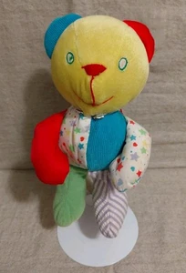 Juguete de peluche multicolor vintage años 80 Playskool Touch 'Ems Touch N Hug para mascotas sonajero - Imagen 1 de 9