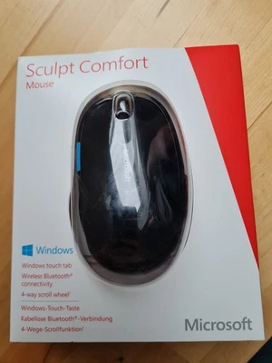 Microsoft Sculpt Comfort H3S-00001 Funk Maus kabellos Bluetooth Neu - Bild 1 von 3