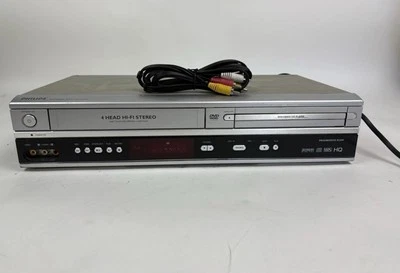 Philips DVP3050V VCR/DVD Combo Player / VHS Recorder w/ Remote TESTED & WORKING - Image 1 of 3