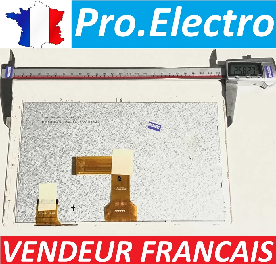 Bianco: Schermo LCD Assemblato ARCHOS 101D Neon AC101DNE M101WSB40-70A - Immagine 1 di 2