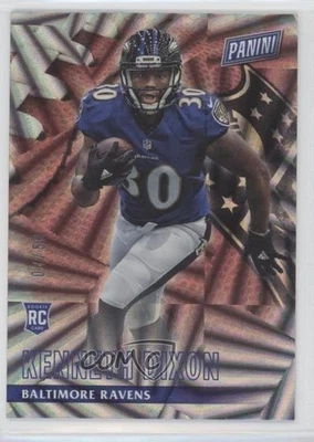 2016 Panini Black Friday Football Rookies Wedges /50 Kenneth Dixon #66 Rookie RC - Image 1 of 2