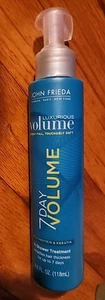 John Frieda 7 Day Luxurious Volume In-Shower Treatment 4oz LARGE Protein Keratin - Picture 1 of 3