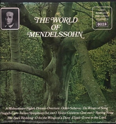 SPA433 Various Artists World of Mendelssohn LP vinyl UK Decca 1975 stereo - Image 1 of 4