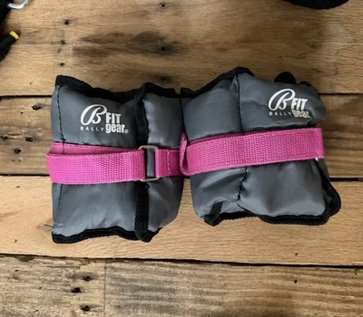 Bally Total Fitness 2 Libras Total Tobillo o Muñeca Pesas Entrenamiento Entrenamiento Rosa  Foto 1 de 2
