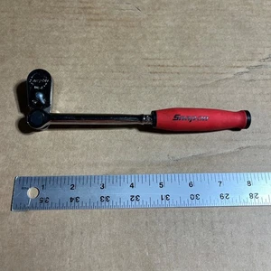 Snap On FHC72MP 3/8" Drive ROJO Agarre Suave Compacto MultiPosición Cabeza Trinquete COMO NUEVO - Imagen 1 de 11