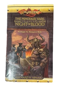 Night of Blood by Richard A. Knaak 2004 First Edition Paperback Volume 1 - Picture 1 of 4