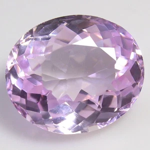 Natürlicher 12,15 ct zertifizierter brasilianischer rosa Morganit 15 x 13 mm ovaler atemberaubender Edelstein - Bild 1 von 6