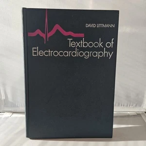 Textbook of Electrocardiography by David Littmann (1972, Hardcover), Great Shape - Imagen 1 de 24