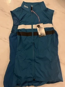 Rapha RCC Brevet Insulated Gilet Vest Hi-Vis Teal Green XSmall Rrp $155 New Tags - Picture 1 of 4