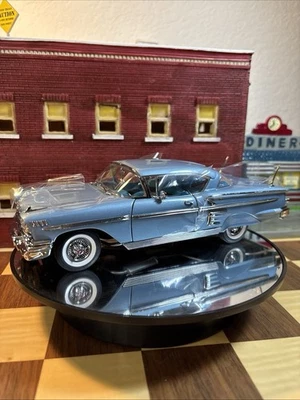 Danbury Mint 1958 Chevrolet Impala Sport Coupe 1:24 Diecast Model - Image 1 of 4