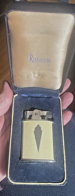 Encendedor Ronson Banker con estuche - Hecho en Canadá - Fig. 44 Foto 1 de 4