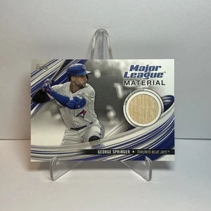 Serie Actualización Topps 2023 - Material de Grandes Ligas George Springer #MLM-GS (MEM) - Imagen 1 de 7