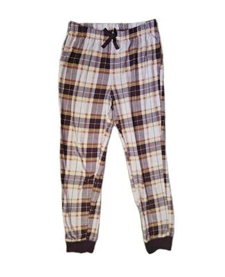 Old Navy Girls Plaid  Sweatpants Size Youth XL (14-16) Red, Orange And Tan - Image 1 of 3