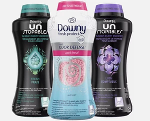 Downy Unstopables In-Wash Fresh Scent Booster Lush Odor Laundry Bead 3 Options - Picture 1 of 18