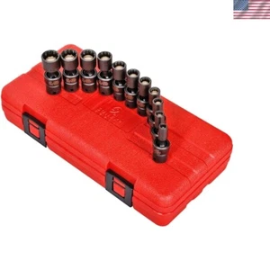 Versatile Magnetic Impact Socket Set Metric 5-15mm - 11-Piece CR-Mo Steel - Picture 1 of 3