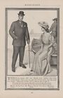 Antique Hart Schaffner & Marx Clothing 1906 Print Ad Victorian Era Ephemera