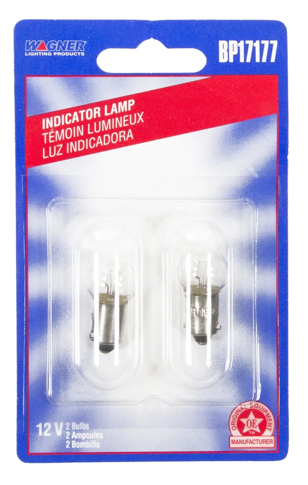 Wagner BP17177 Interior Reading Bulb / License Plate bulb 10mm - 2 PACK - Image 1 of 1