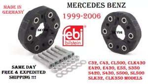 Mercedes Drive Shaft Flex Joint Disc Kit For 99-06 W140 W220 W210 C215 R129 Febi - Picture 1 of 5