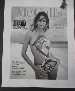 1968 Otto Storch McCall's Magazine Cover Photo of Lauren Hutton - Picture 1 of 1
