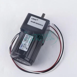 ONE NEW LINIX Gear Reducer Motor YN60-220-10 60JB180G0832=60JB180G08 - Picture 1 of 1