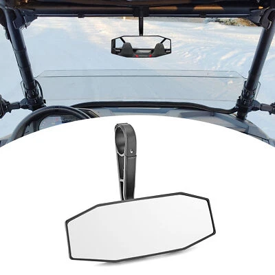 Espejo retrovisor central UTV con barra de 1,75" para Polaris Ranger 570 tamaño completo doble Foto 1 de 4