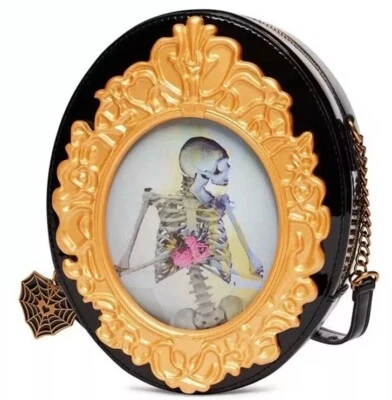 NEW Betsey Johnson Now You See Me Holographic Shifting Crossbody Bag In Black - Image 1 of 4