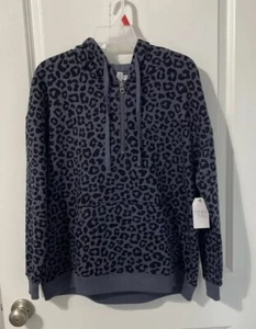 Time and Tru Damen Quarter-Zip Pullover Hoodie Sweatshirt Gr. S (4-6) Neu mit Etikett - Bild 1 von 8
