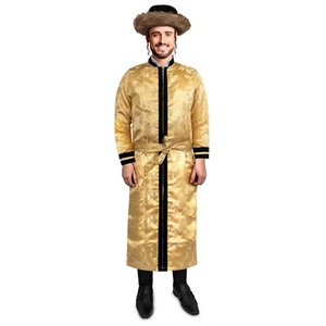 Jewish Grand Rabbi Robe By Dress Up America For Adults - Picture 1 of 3