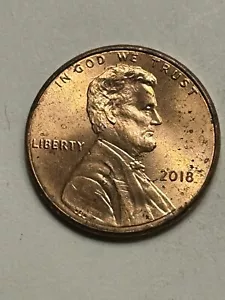 2018 Lincoln Shield Penny Error On One & Die Chips/Lettering (#537) - Picture 1 of 7