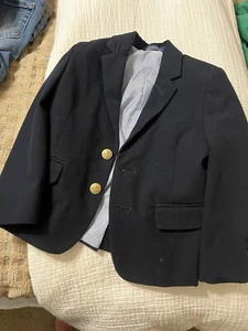 Boys size 4 (4 piece) Izod sport coat; ls shirt ;sweater vest; khaki pants - Picture 1 of 1