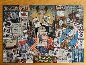 Gibson puzzle 1000 pezzi 'Li ricorderemo' - commemorazione prima guerra mondiale - completo - Foto 1 di 7