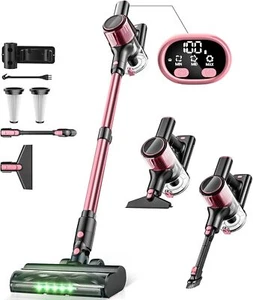 8-in-1 Cordless Vacuum, Anti-Tangle, 40mins Runtime for Floors & Pet Hair - Picture 1 of 9