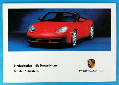 PORSCHE BOXTER BROCHOURE - IN TEDESCO - MANUALE - Immagine 1 di 3