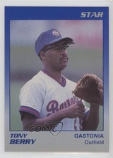1989 Star Gastonia Rangers Tony Berry #3