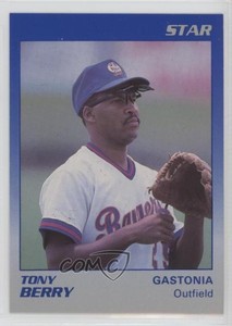 1989 Star Gastonia Rangers Tony Berry #3