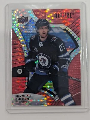 2021-22 Upper Deck Allure Red Rainbow # 91 Nikolaj Ehlers - Image 1 of 2