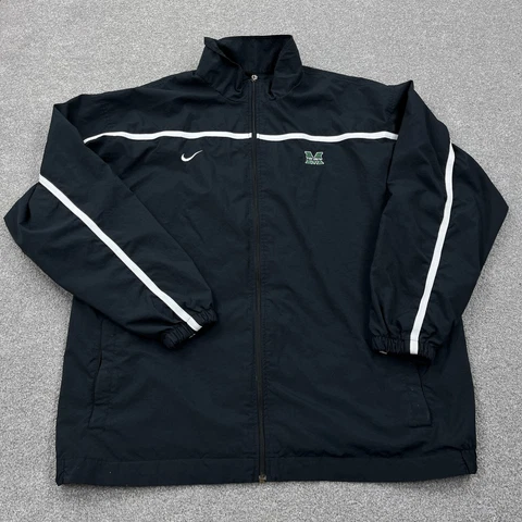 Vintage Marshall Thundering Herd Jacket Men 3XL Tall Windbreaker Nike Y2K XXXL Cover