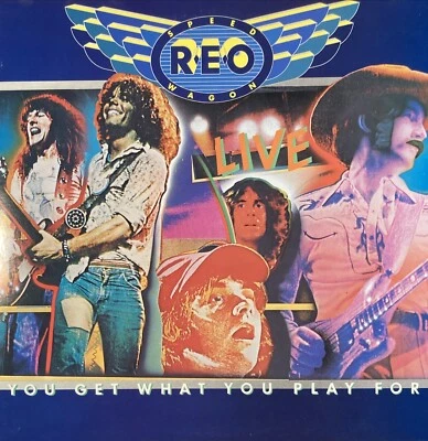 You Get What You Play For Live by REO Speedwagon (Epic, 1977) 2 Record Vinyl LP - Image 1 of 4