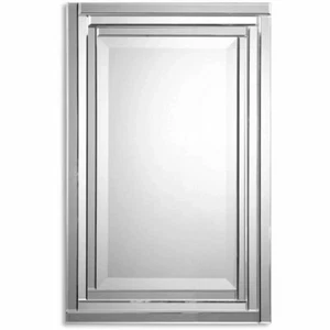 Uttermost 08027 B Alanna Frameless Vanity Mirror - Picture 1 of 4