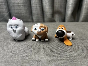 The Secret Life Of Pets Menge 3 Just Play Figuren Cake Topper Zappel Spielzeug - Bild 1 von 8