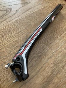 FSA K-Force carbon fiber seatpost 31.6 x 350 mm 25 setback light road bike - Picture 1 of 9