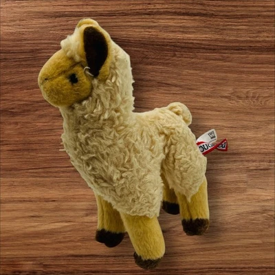 Douglas Cuddle Toys Llama Alpaca Peluche Animal 8" Marrón Tostado Juguete Suave Regalo Foto 1 de 4