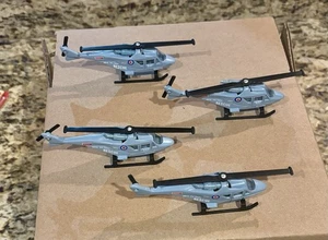 Four Matchbox Sky Busters Royal Air Force RAF Rescue Helicopter Lot New - Picture 1 of 4