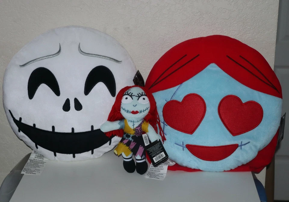 Disneys The Nightmare Before Christmas Sally Emoji Pillow Cushion