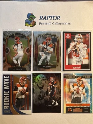 Lote de tarjetas de novato Joe Burrow 2020 y Ja’marr Chase 2021 - 15 tarjetas Foto 1 de 4