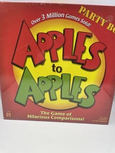 Apples To Apples Party Box Game Of Hilarious Comparisons NEW Sealed Mattel 2007 - Picture 1 of 4